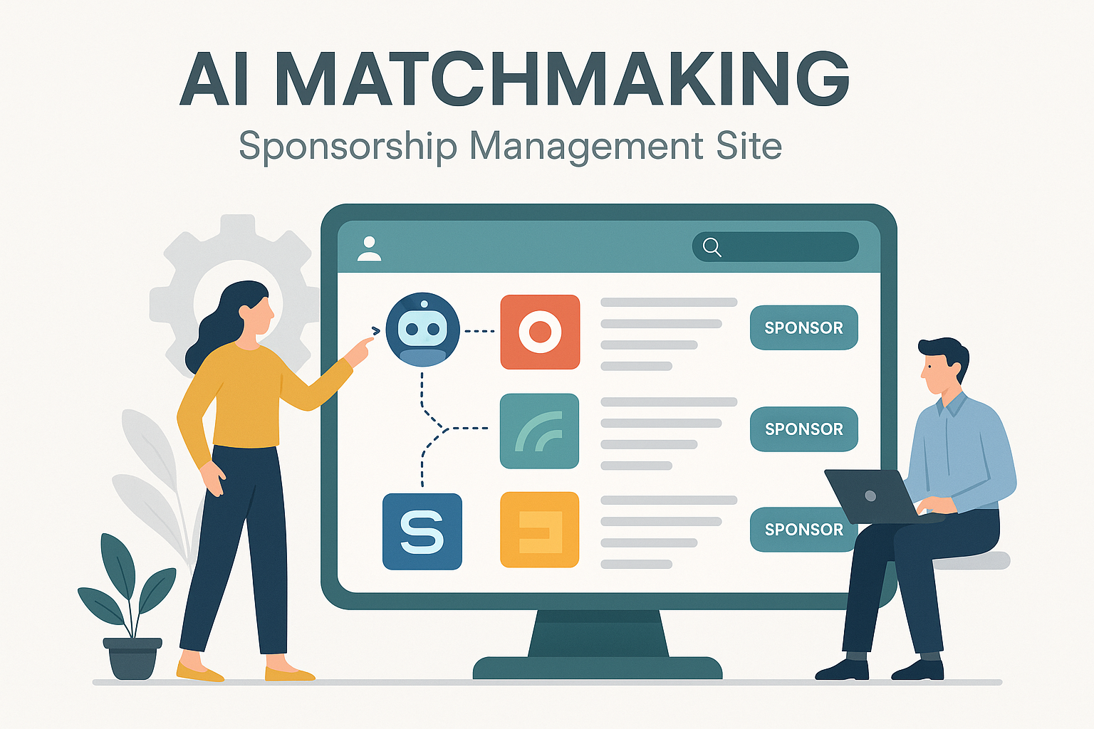 AI Matching visualization